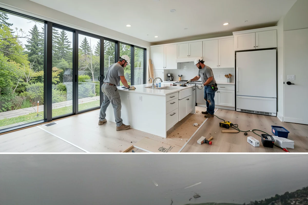 Cabinet Refinishing in Des Moines, King County, WA - Refinishing benefits from drier indoor conditions, so late spring through early fall helps finishes cure cleanly.