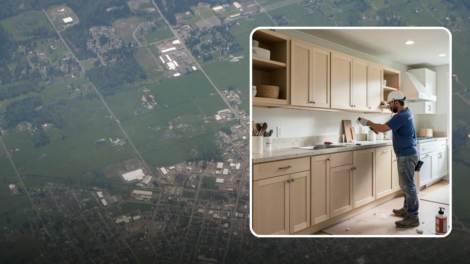 Cabinet Refinishing in Enumclaw, King County, WA - Sanding, sealing, and refinishing your existing solid-wood cabinets to restore or transform their appearance.