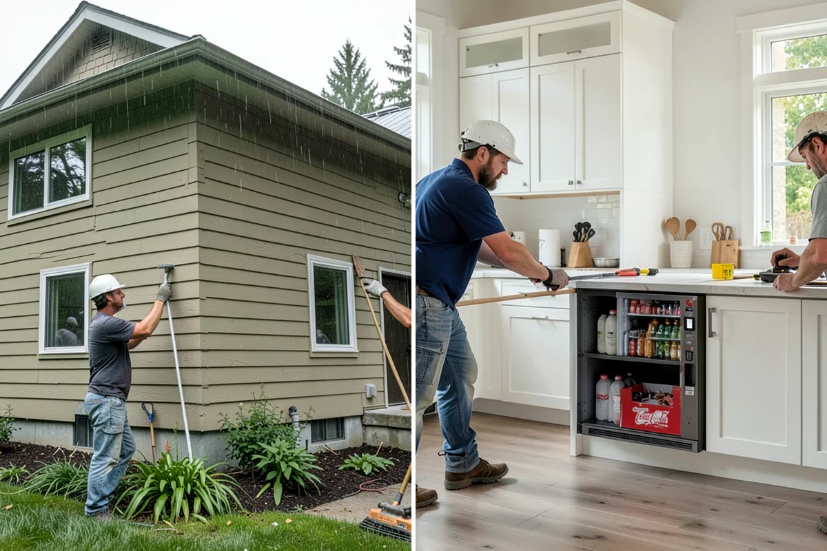 Cabinet Refinishing in Federal Way, King County, WA - Remove doors, drawers, and hardware