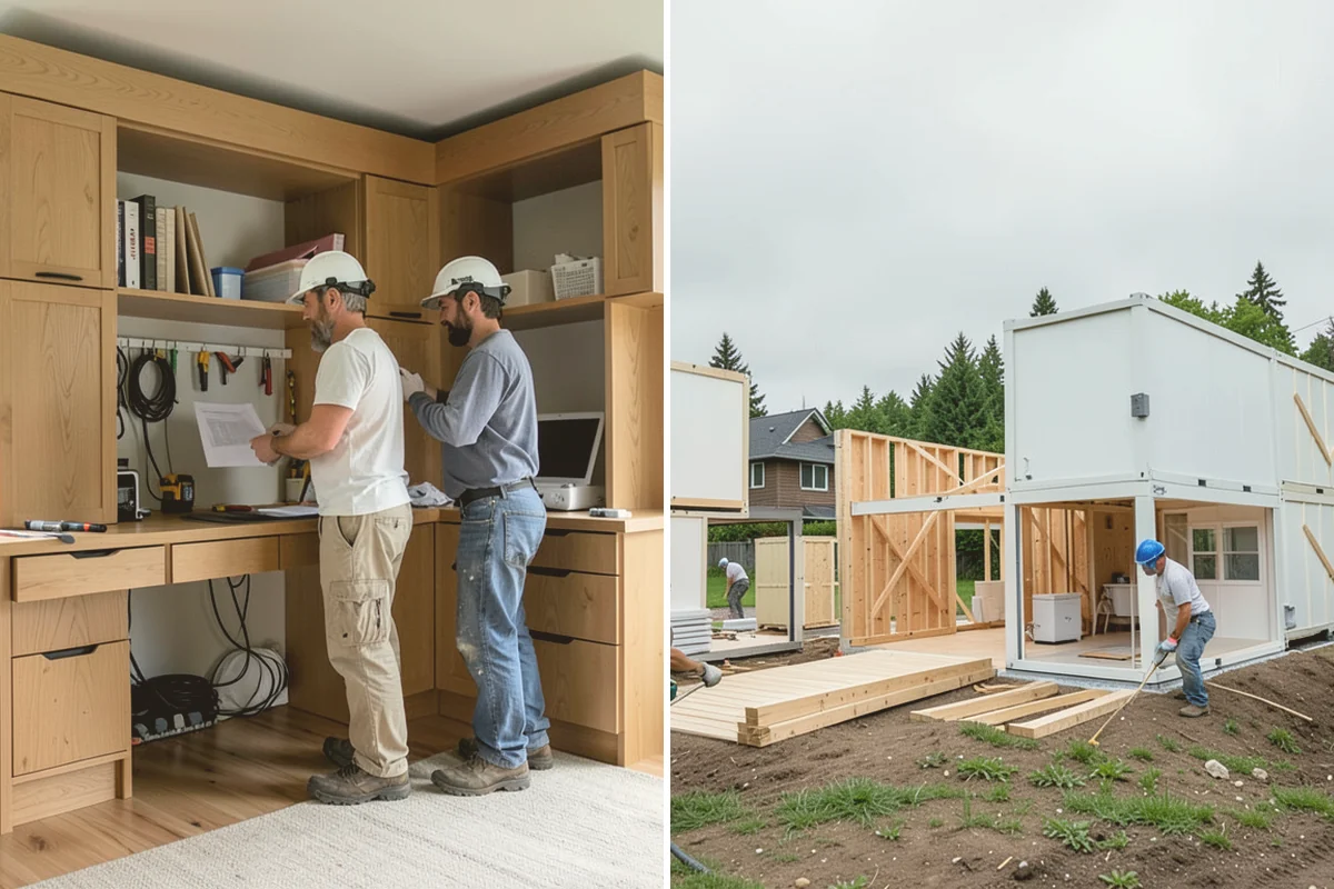 Cabinet Refinishing in Kent, King County, WA - Remove doors, drawers, and hardware
