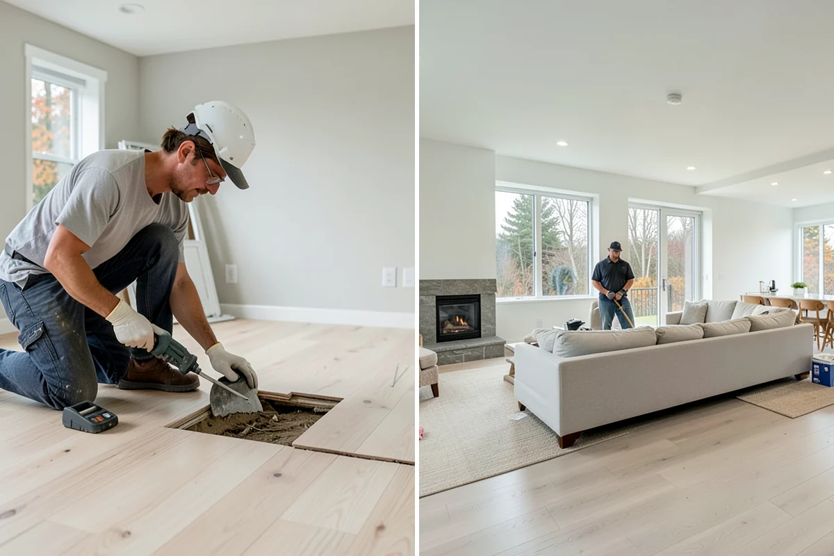 Cabinet Refinishing in Lake Forest Park, King County, WA - Remove doors, drawers, and hardware