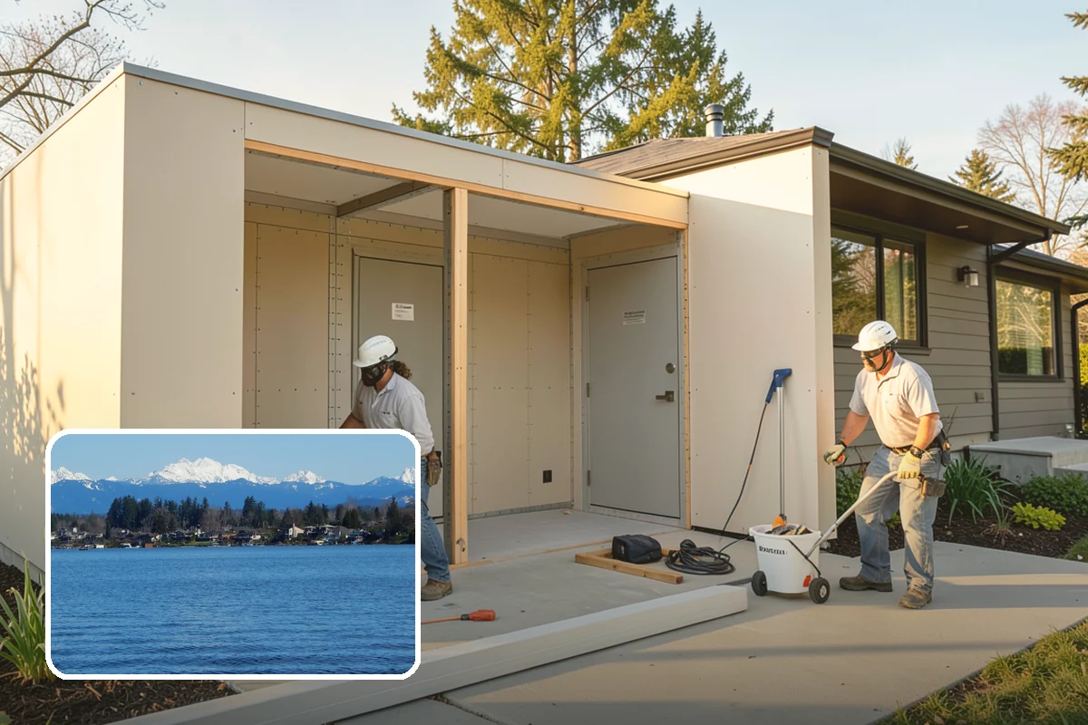 Cabinet Refinishing in Lake Stevens, Snohomish County, WA - Substantial visual change at a lower cost