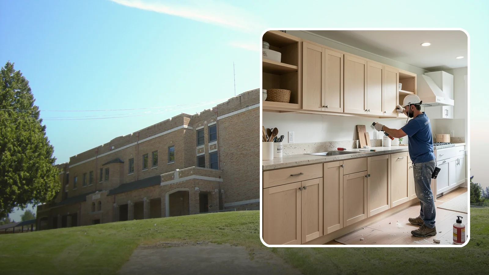 Cabinet Refinishing in Maple Valley, King County, WA - Sanding, sealing, and refinishing your existing solid-wood cabinets to restore or transform their appearance.