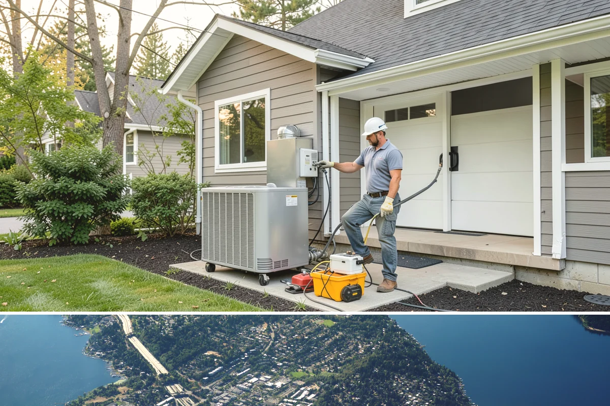 Cabinet Refinishing in Mercer Island, King County, WA - Refinishing benefits from drier indoor conditions, so late spring through early fall helps finishes cure cleanly.
