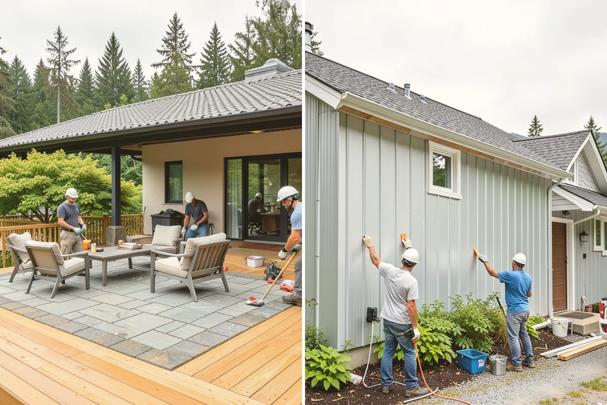 Cabinet Refinishing in Newcastle, King County, WA - Remove doors, drawers, and hardware