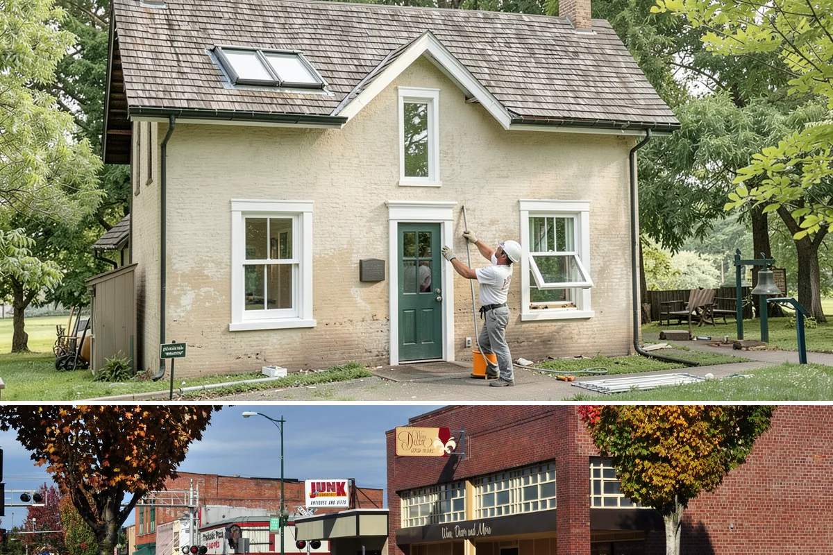 Cabinet Refinishing in Puyallup, Pierce County, WA - Refinishing benefits from drier indoor conditions, so late spring through early fall helps finishes cure cleanly.