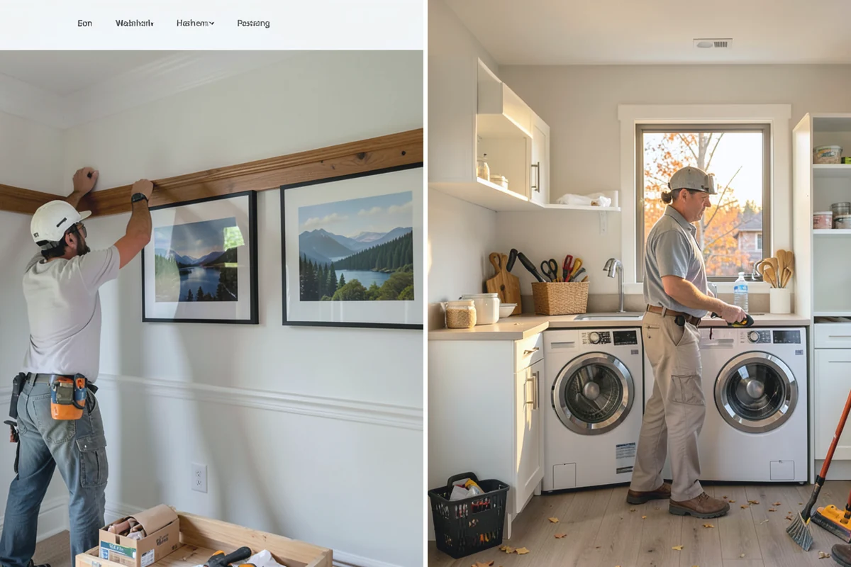 Cabinet Refinishing in Redmond, King County, WA - Remove doors, drawers, and hardware