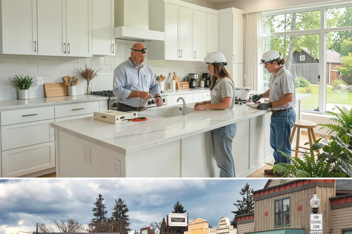 Cabinet Refinishing in Roy, Pierce County, WA - Refinishing benefits from drier indoor conditions, so late spring through early fall helps finishes cure cleanly.