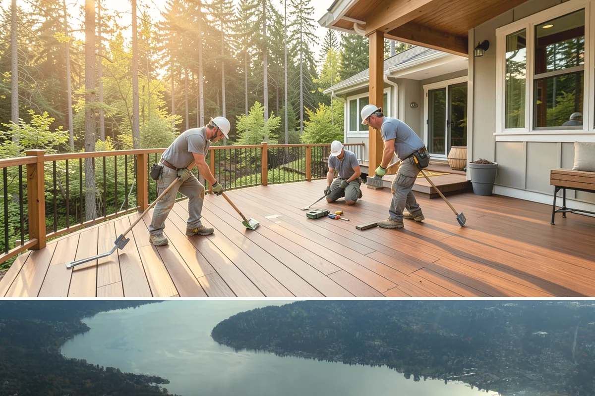 Cabinet Refinishing in Sammamish, King County, WA - Refinishing benefits from drier indoor conditions, so late spring through early fall helps finishes cure cleanly.