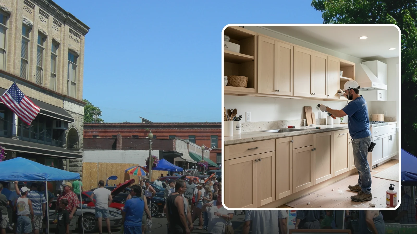 Cabinet Refinishing in Snohomish, Snohomish County, WA - Sanding, sealing, and refinishing your existing solid-wood cabinets to restore or transform their appearance.