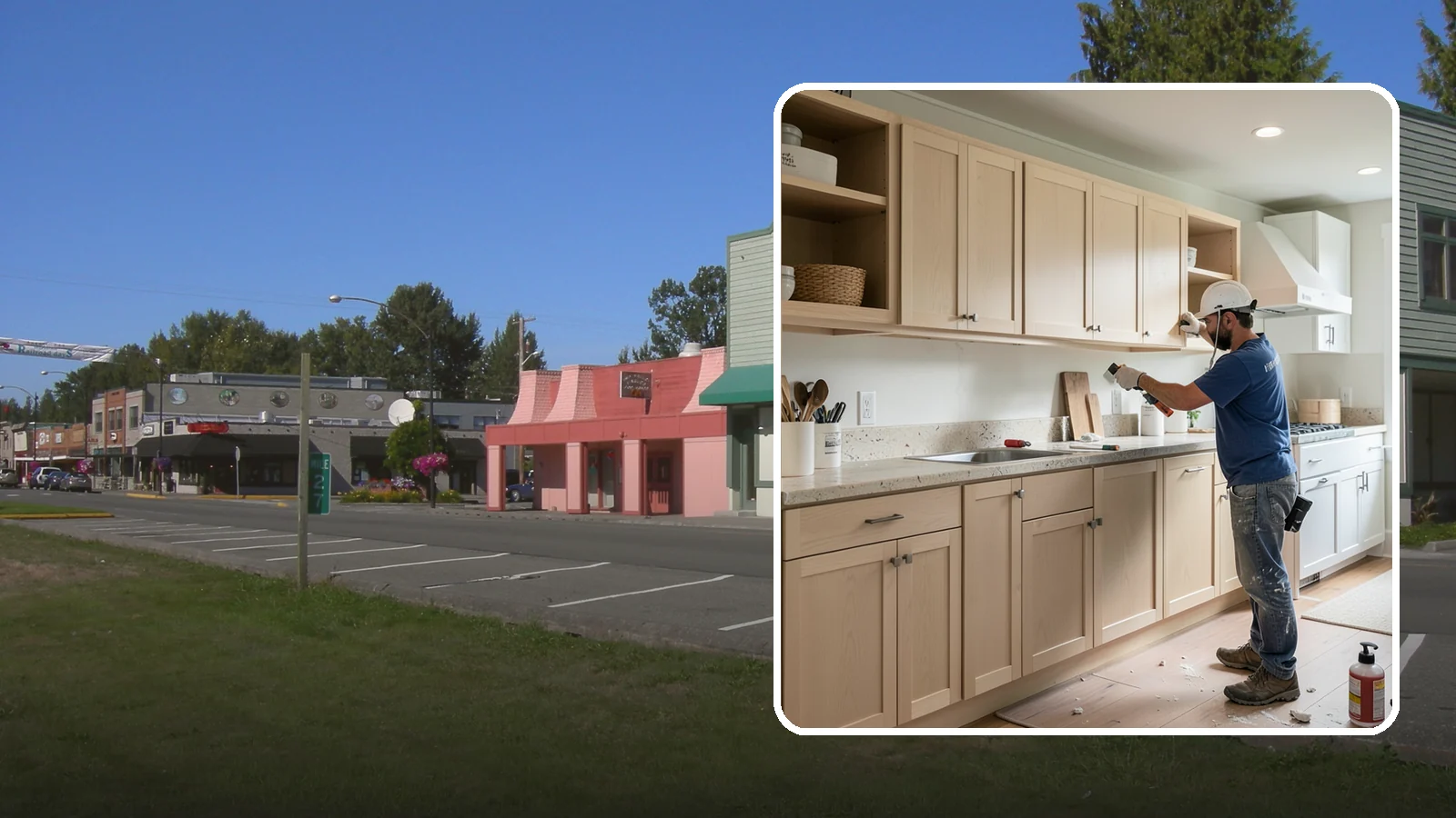 Cabinet Refinishing in Snoqualmie, King County, WA - Sanding, sealing, and refinishing your existing solid-wood cabinets to restore or transform their appearance.