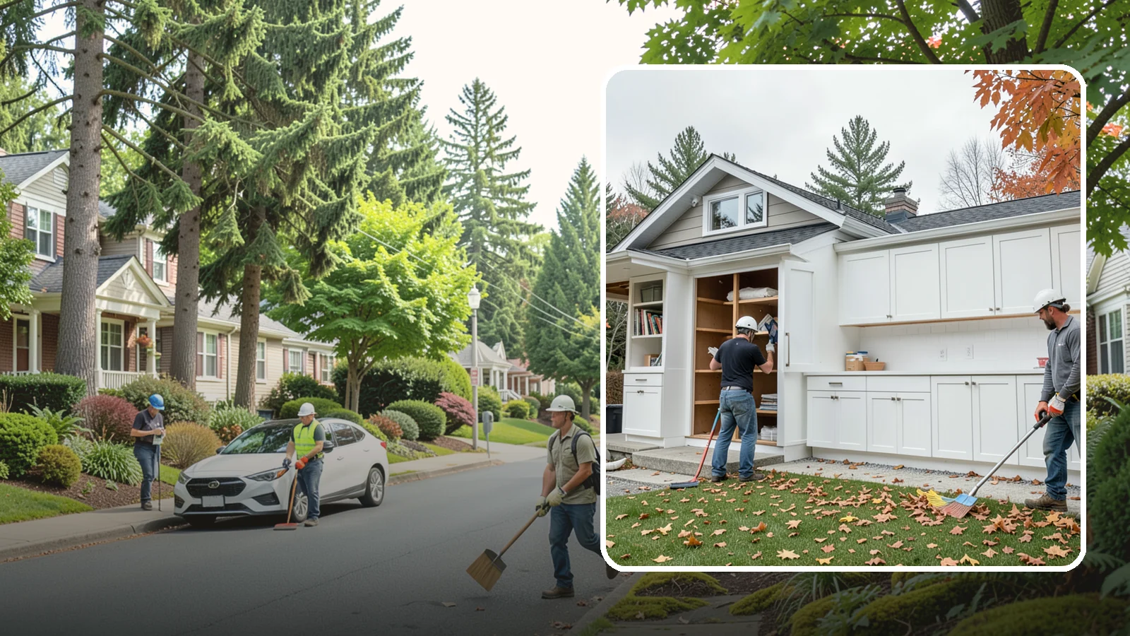 Cabinet Replacement in Beaux Arts Village, King County, WA - Removal of old cabinets and installation of new ones when your existing boxes are worn, damaged, or beyond refinishing.