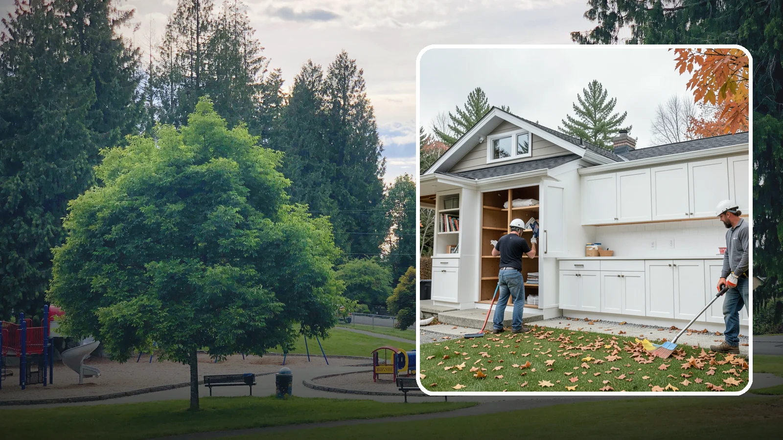Cabinet Replacement in Bonney Lake, Pierce County, WA - Removal of old cabinets and installation of new ones when your existing boxes are worn, damaged, or beyond refinishing.