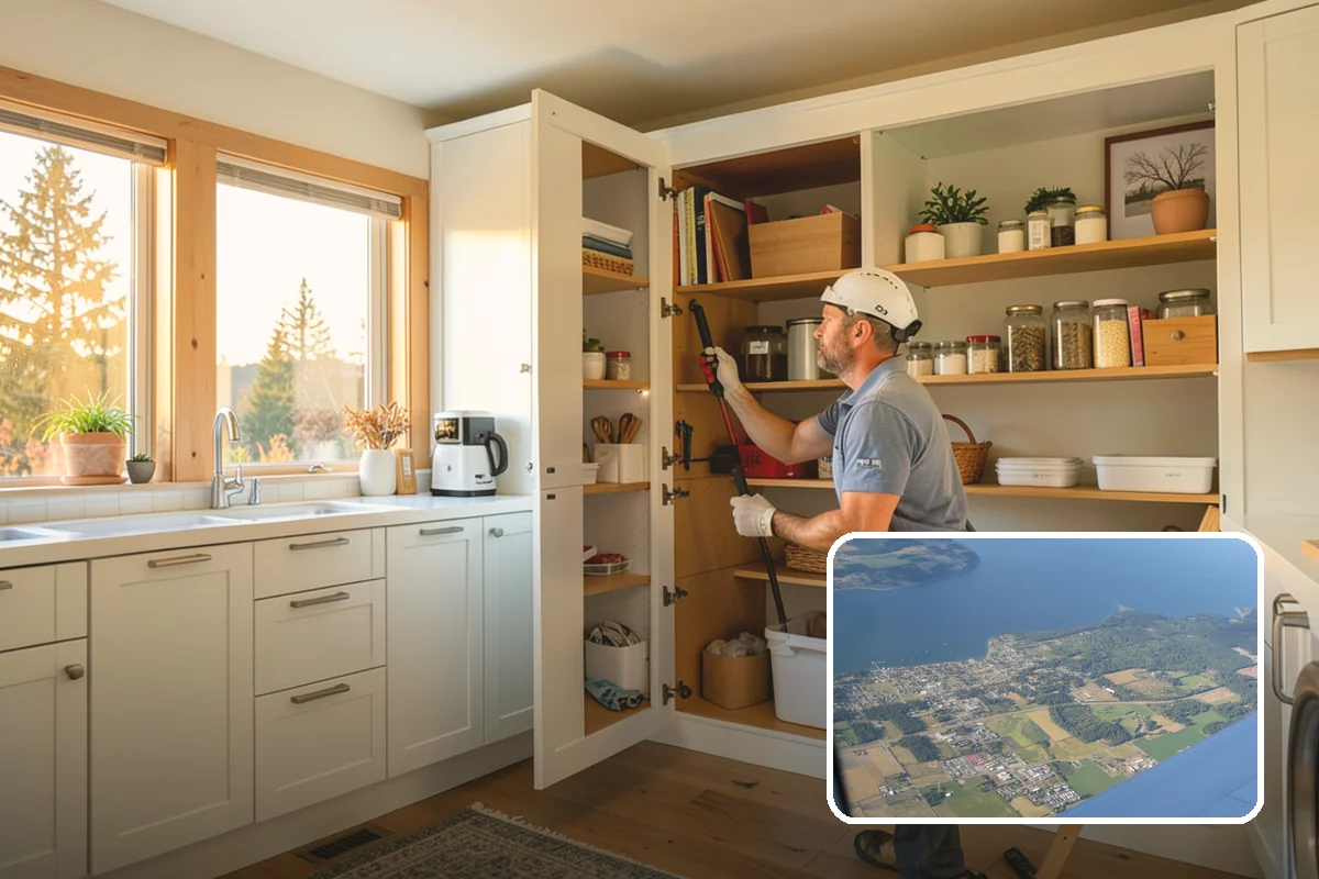 Cabinet Replacement in Coupeville, Island County, WA - Fresh, structurally sound cabinet boxes