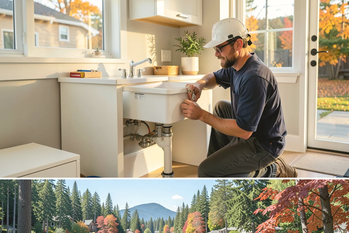 Cabinet Replacement in Covington, King County, WA - Fall replacement projects finish comfortably before winter, avoiding the household strain of holiday-season construction.