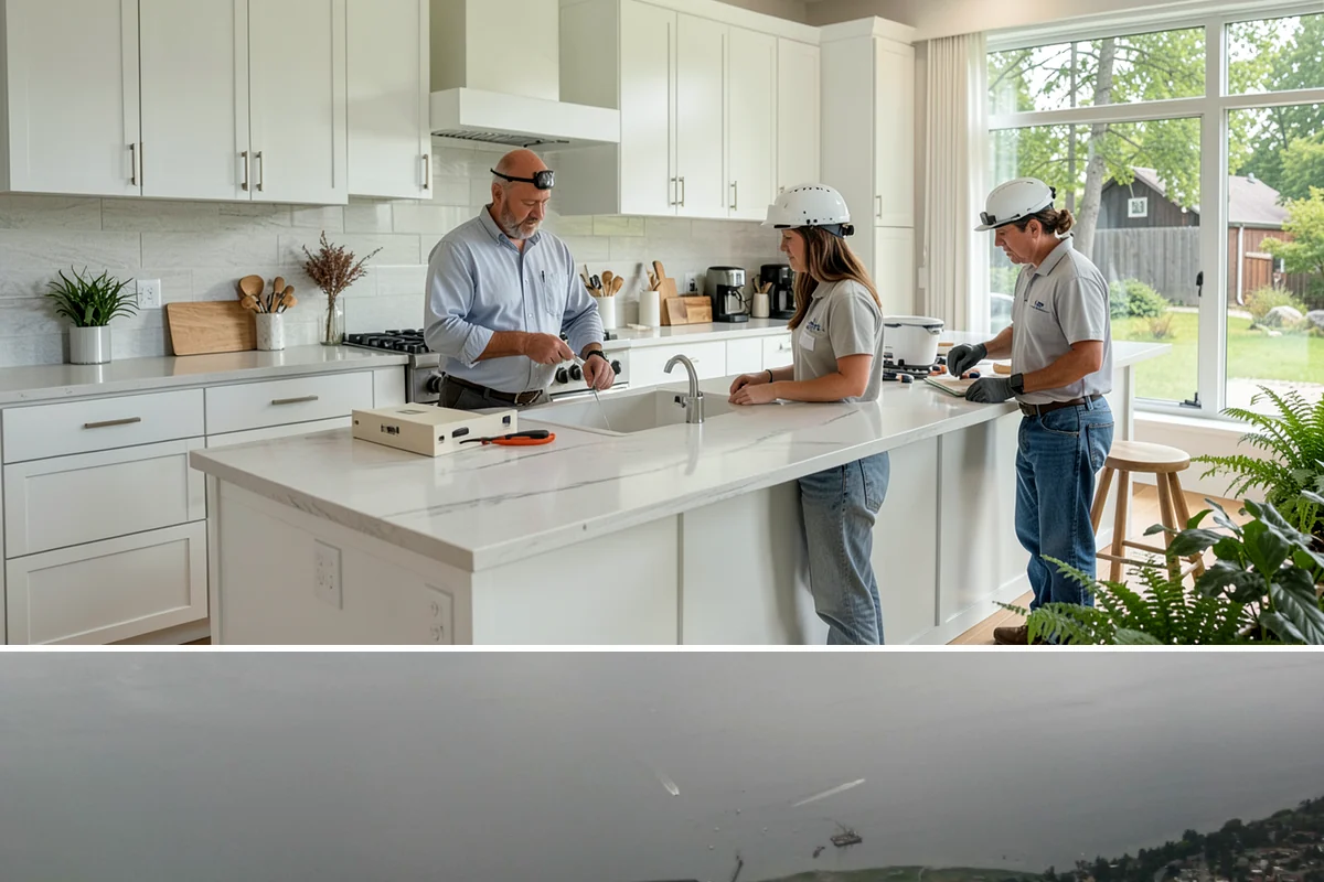 Cabinet Replacement in Des Moines, King County, WA - Fall replacement projects finish comfortably before winter, avoiding the household strain of holiday-season construction.