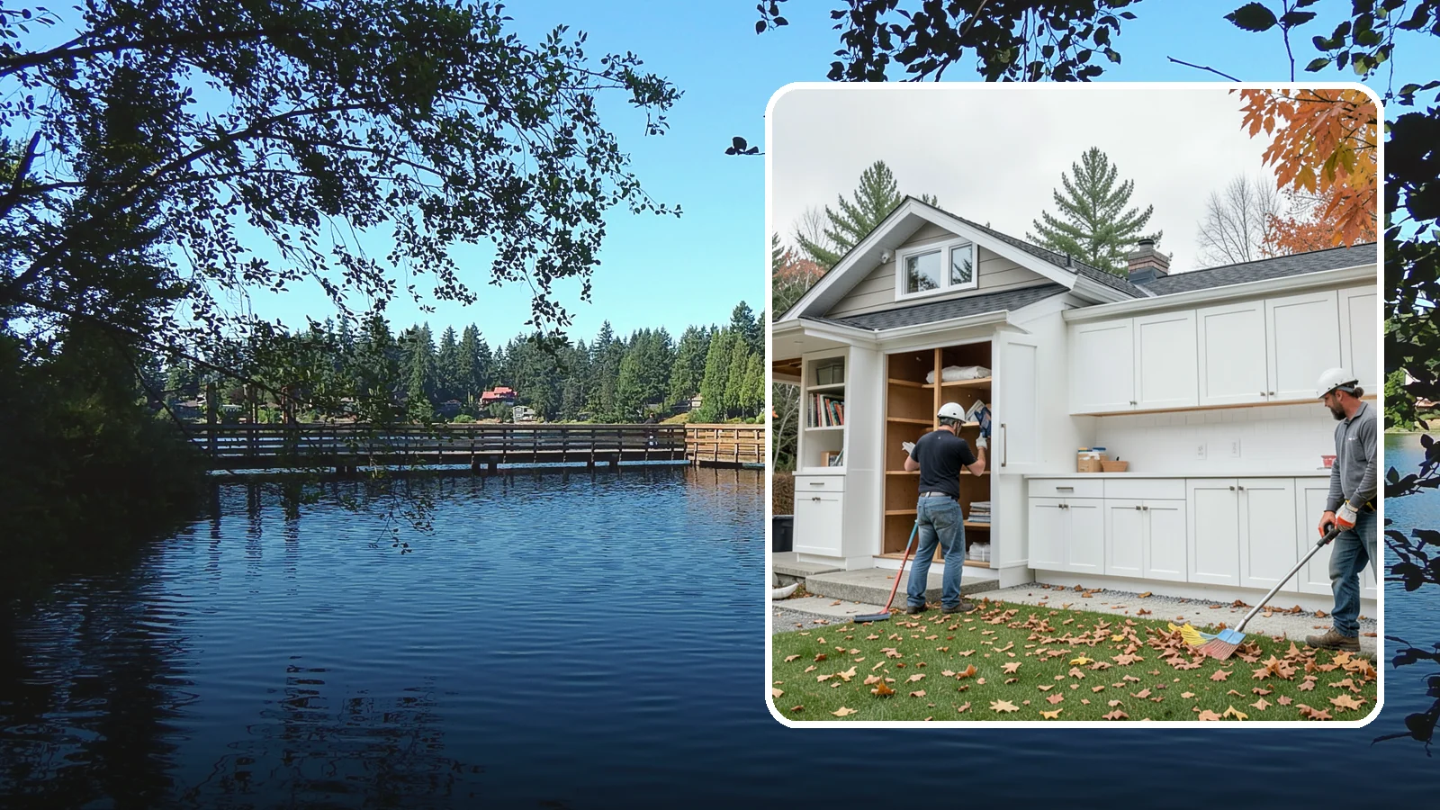 Cabinet Replacement in Federal Way, King County, WA - Removal of old cabinets and installation of new ones when your existing boxes are worn, damaged, or beyond refinishing.