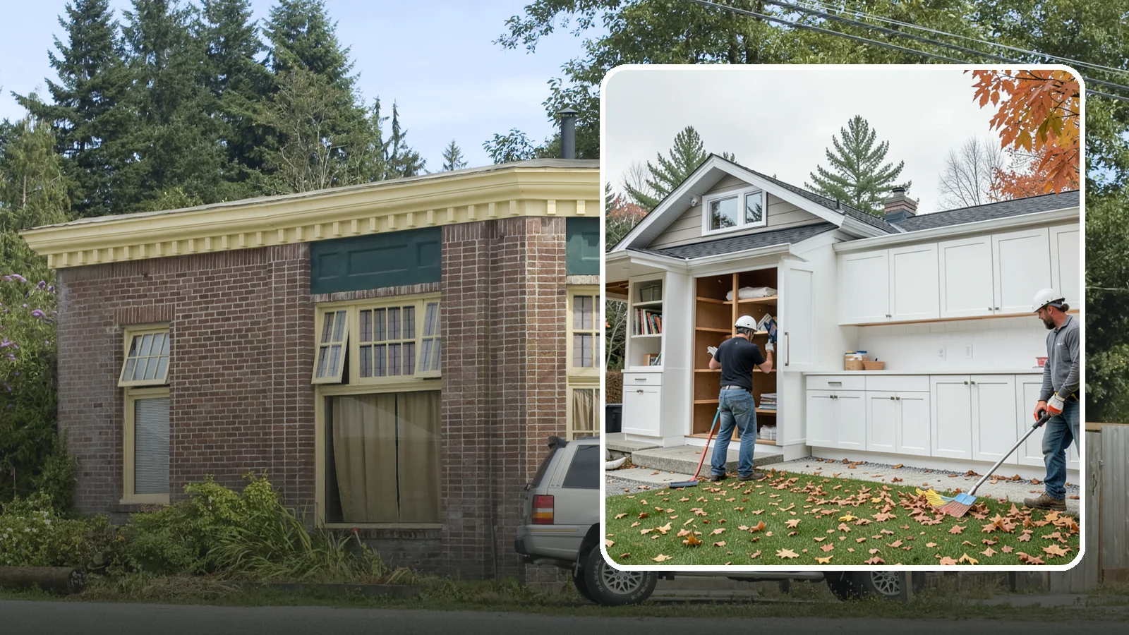 Cabinet Replacement in Hamilton, Skagit County, WA - Removal of old cabinets and installation of new ones when your existing boxes are worn, damaged, or beyond refinishing.