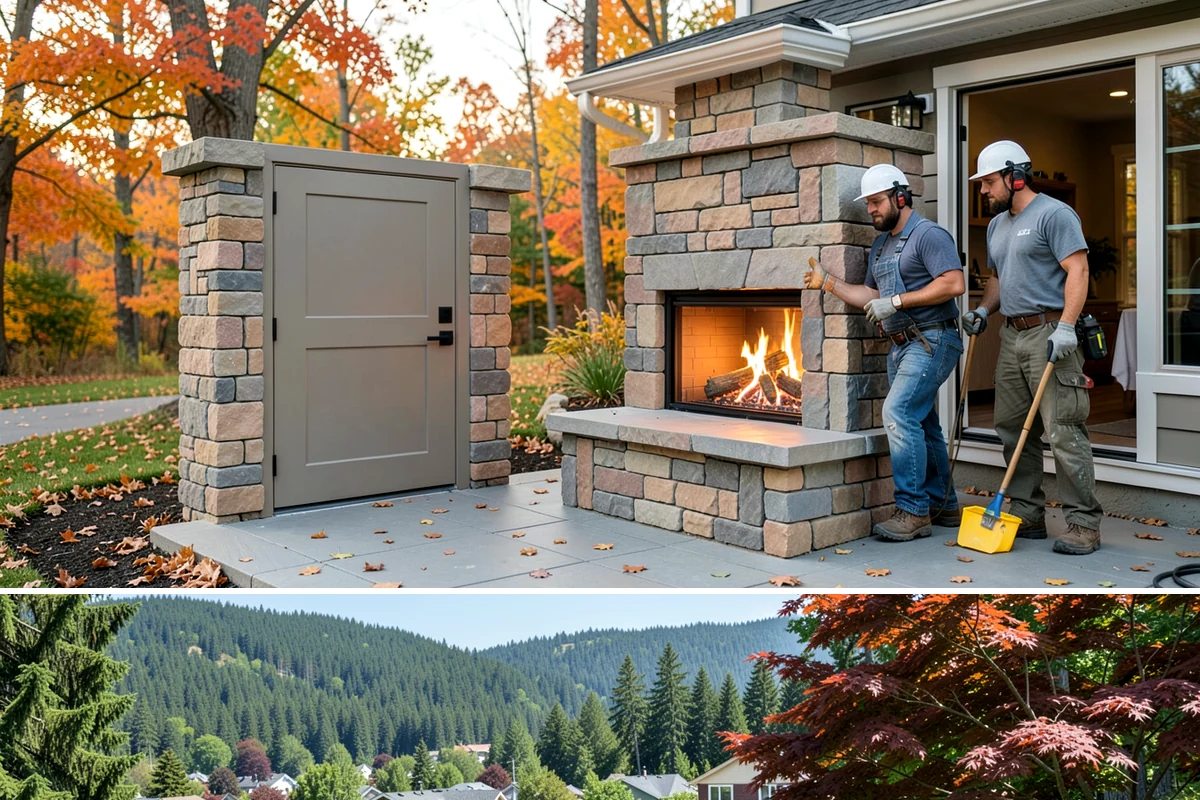 Cabinet Replacement in Index, Snohomish County, WA - Fall replacement projects finish comfortably before winter, avoiding the household strain of holiday-season construction.