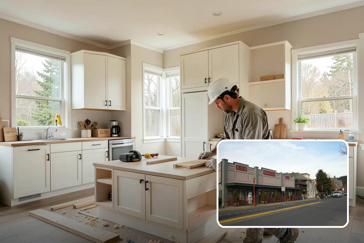 Cabinet Replacement in Issaquah, King County, WA - Fresh, structurally sound cabinet boxes