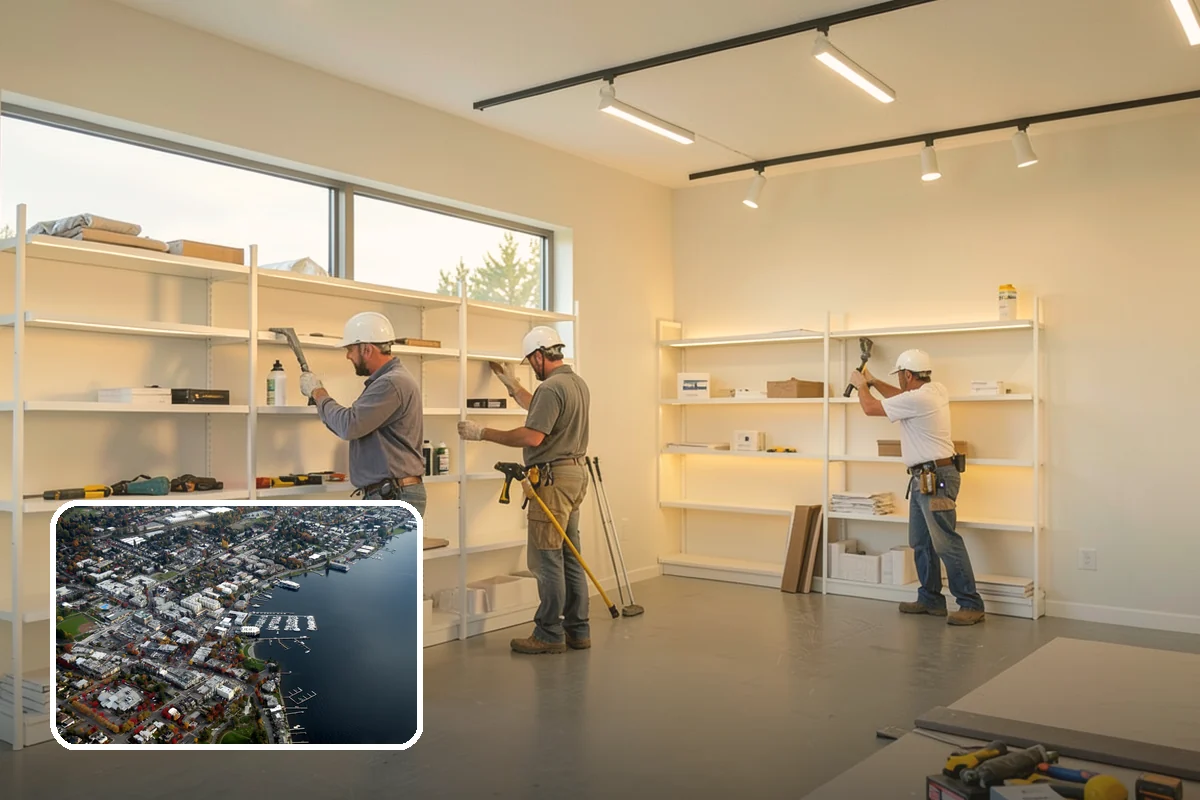 Cabinet Replacement in Kirkland, King County, WA - Fresh, structurally sound cabinet boxes