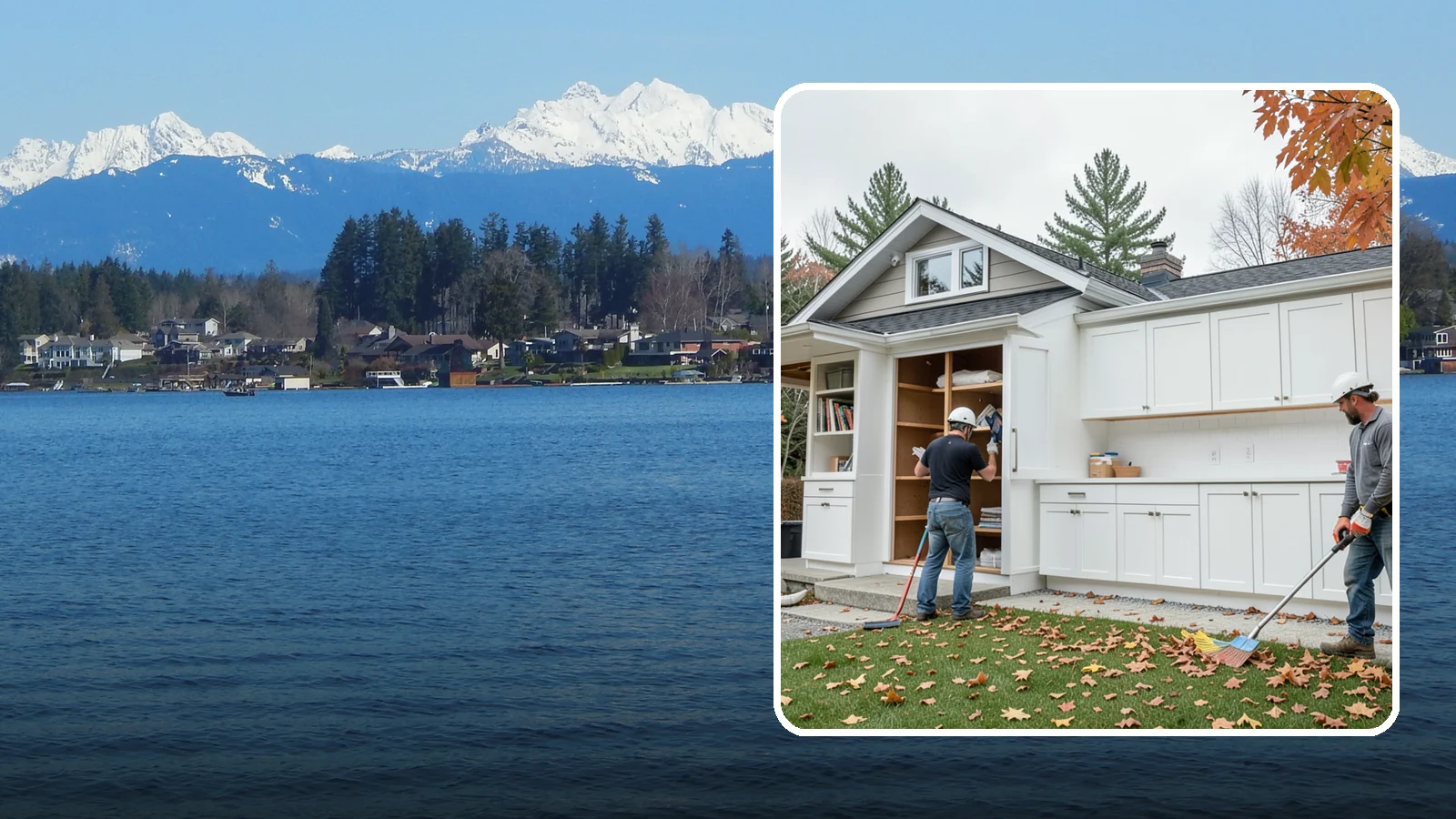 Cabinet Replacement in Lake Stevens, Snohomish County, WA - Removal of old cabinets and installation of new ones when your existing boxes are worn, damaged, or beyond refinishing.