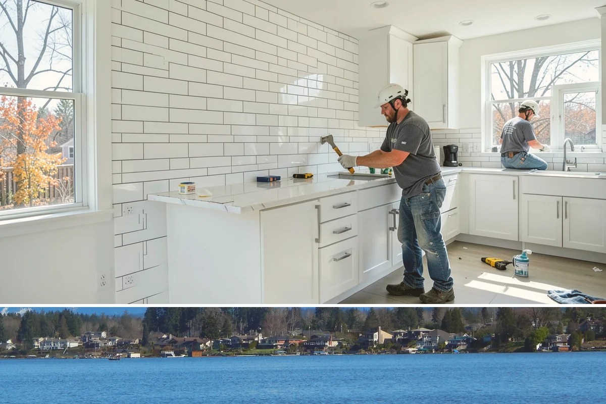 Cabinet Replacement in Lake Stevens, Snohomish County, WA - Fall replacement projects finish comfortably before winter, avoiding the household strain of holiday-season construction.