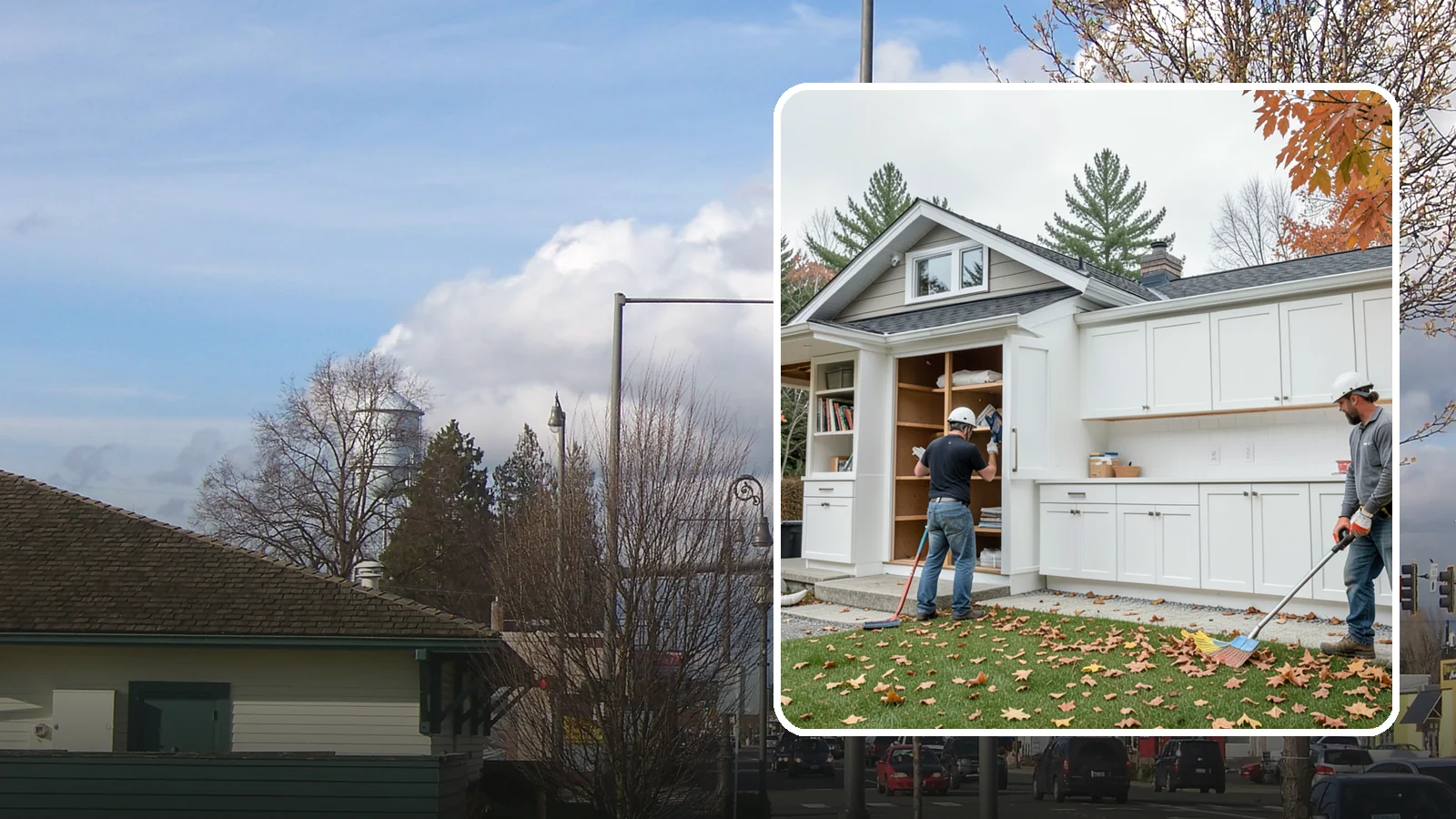 Cabinet Replacement in Marysville, Snohomish County, WA - Removal of old cabinets and installation of new ones when your existing boxes are worn, damaged, or beyond refinishing.