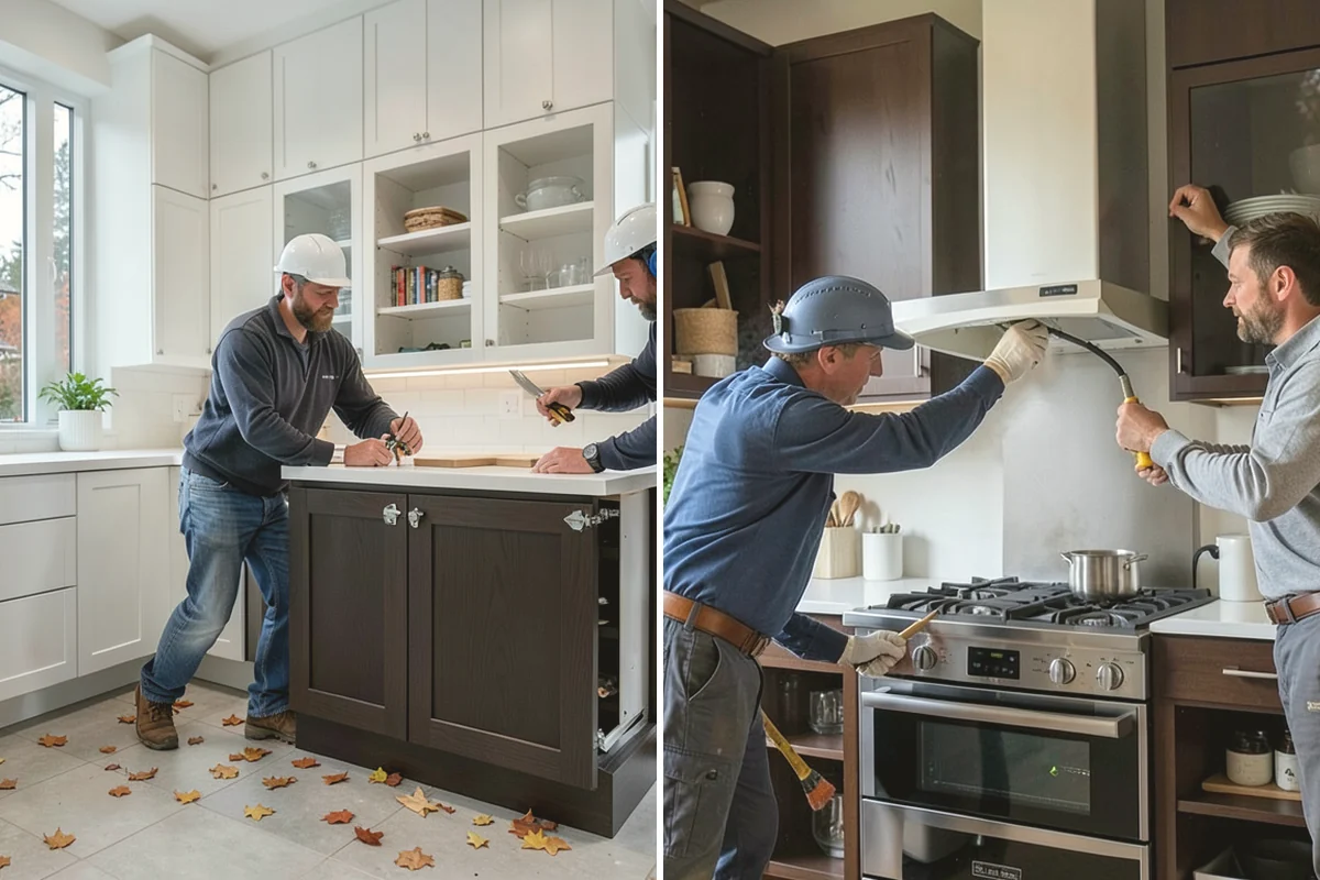 Cabinet Replacement in Mercer Island, King County, WA - Remove and dispose of existing cabinets