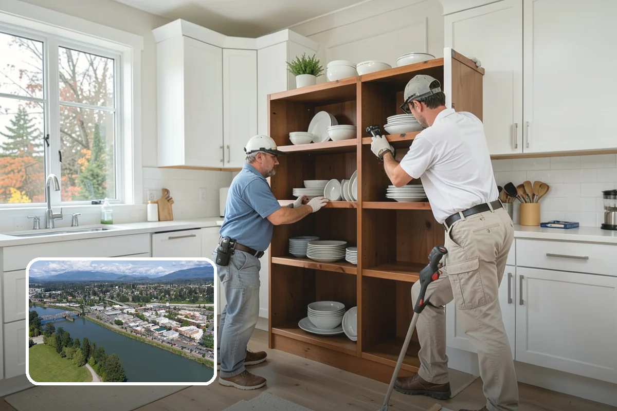 Cabinet Replacement in Mount Vernon, Skagit County, WA - Fresh, structurally sound cabinet boxes