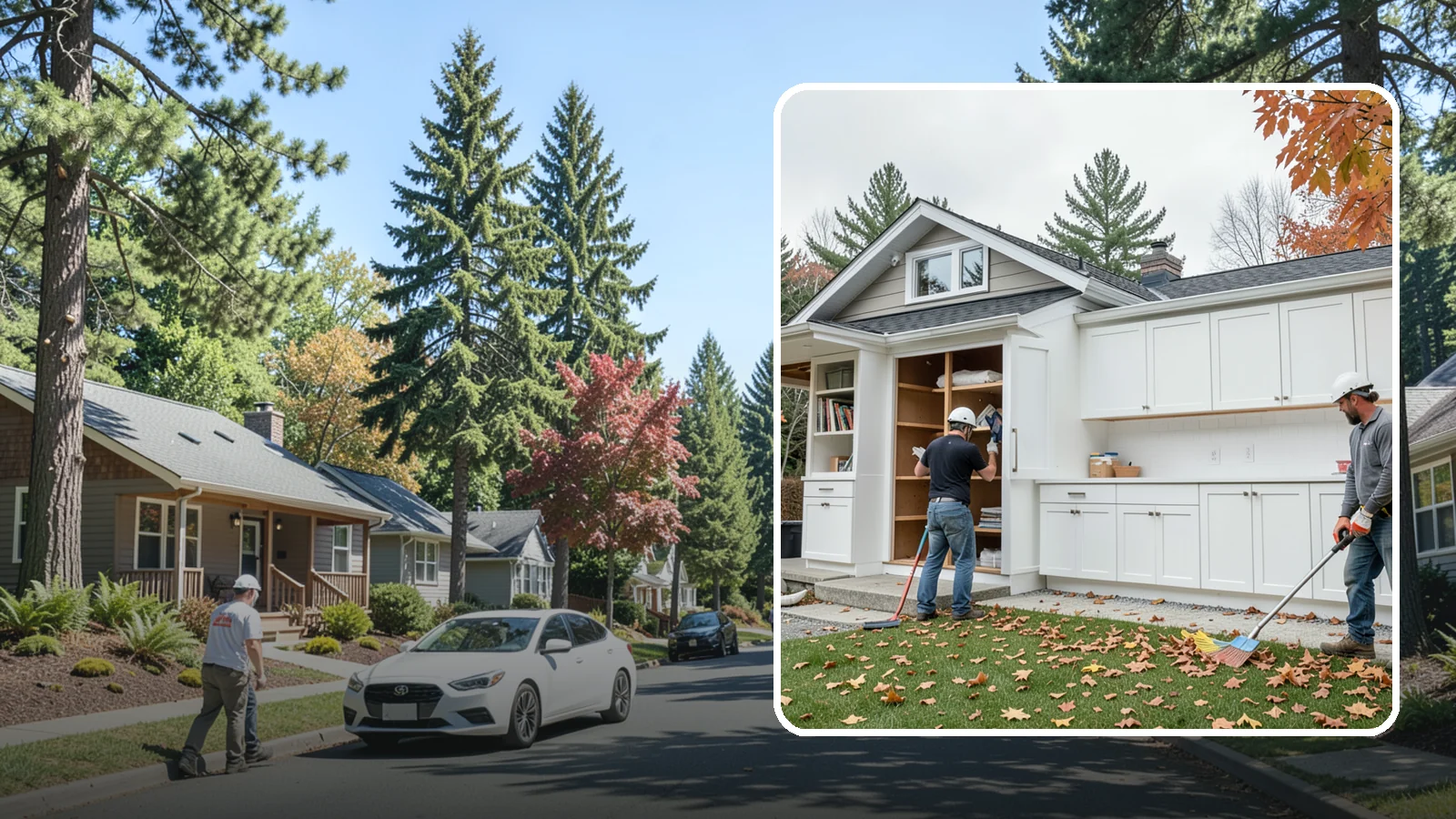Cabinet Replacement in Orting, Pierce County, WA - Removal of old cabinets and installation of new ones when your existing boxes are worn, damaged, or beyond refinishing.
