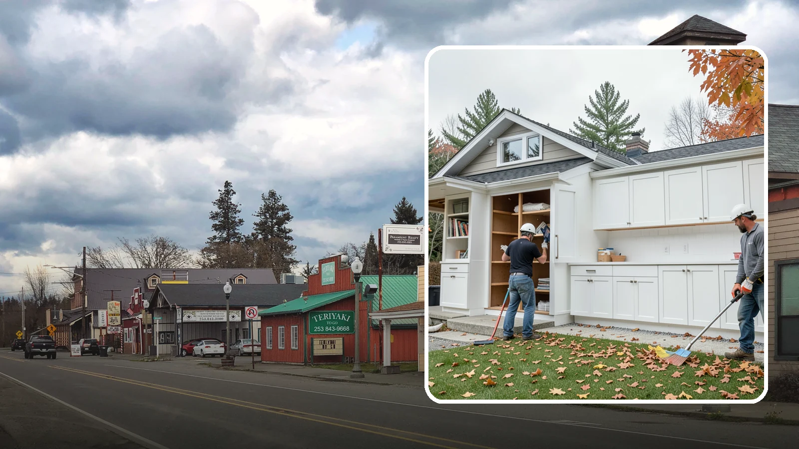 Cabinet Replacement in Roy, Pierce County, WA - Removal of old cabinets and installation of new ones when your existing boxes are worn, damaged, or beyond refinishing.