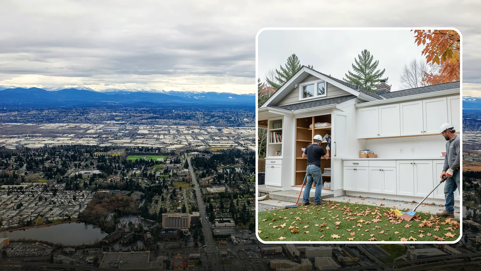Cabinet Replacement in SeaTac, King County, WA - Removal of old cabinets and installation of new ones when your existing boxes are worn, damaged, or beyond refinishing.