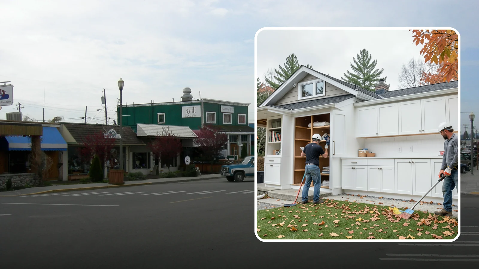 Cabinet Replacement in Stanwood, Snohomish County, WA - Removal of old cabinets and installation of new ones when your existing boxes are worn, damaged, or beyond refinishing.