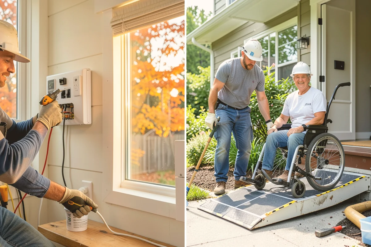 Cable Railing Installation in Algona, King County, WA - Install and reinforce posts for cable tension