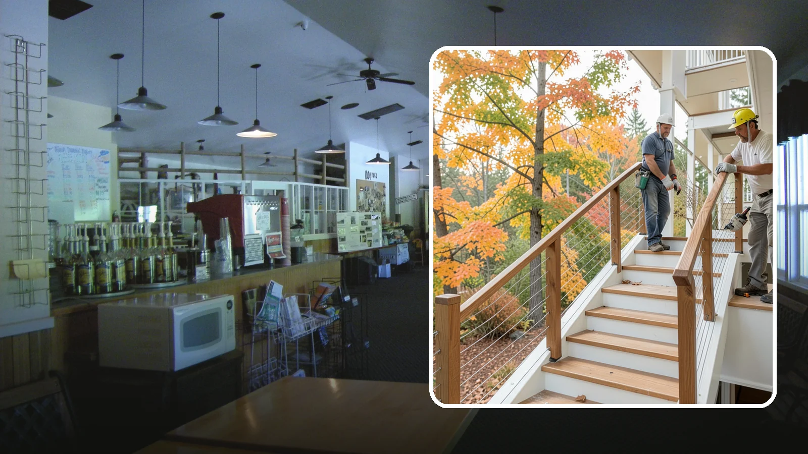 Cable Railing Installation in Black Diamond, King County, WA - Modern stainless cable railings that preserve views while meeting safety codes.
