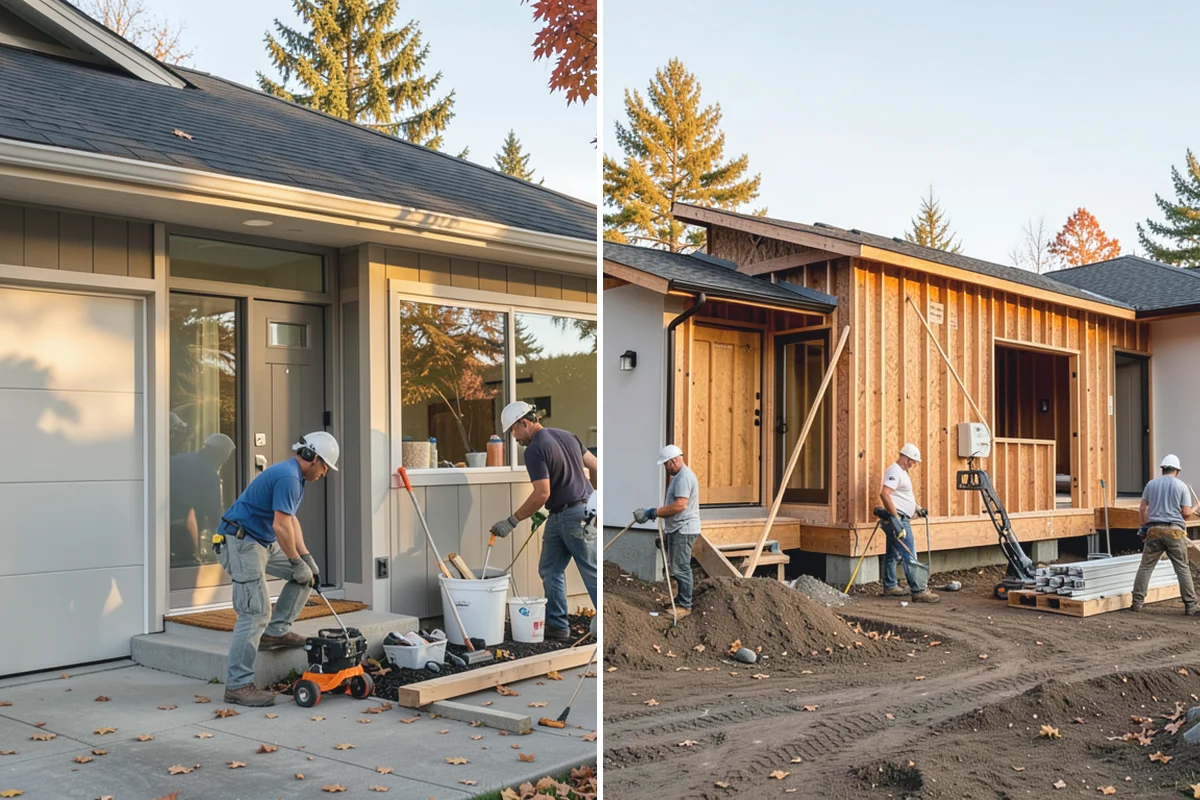 Cable Railing Installation in Buckley, Pierce County, WA - Install and reinforce posts for cable tension