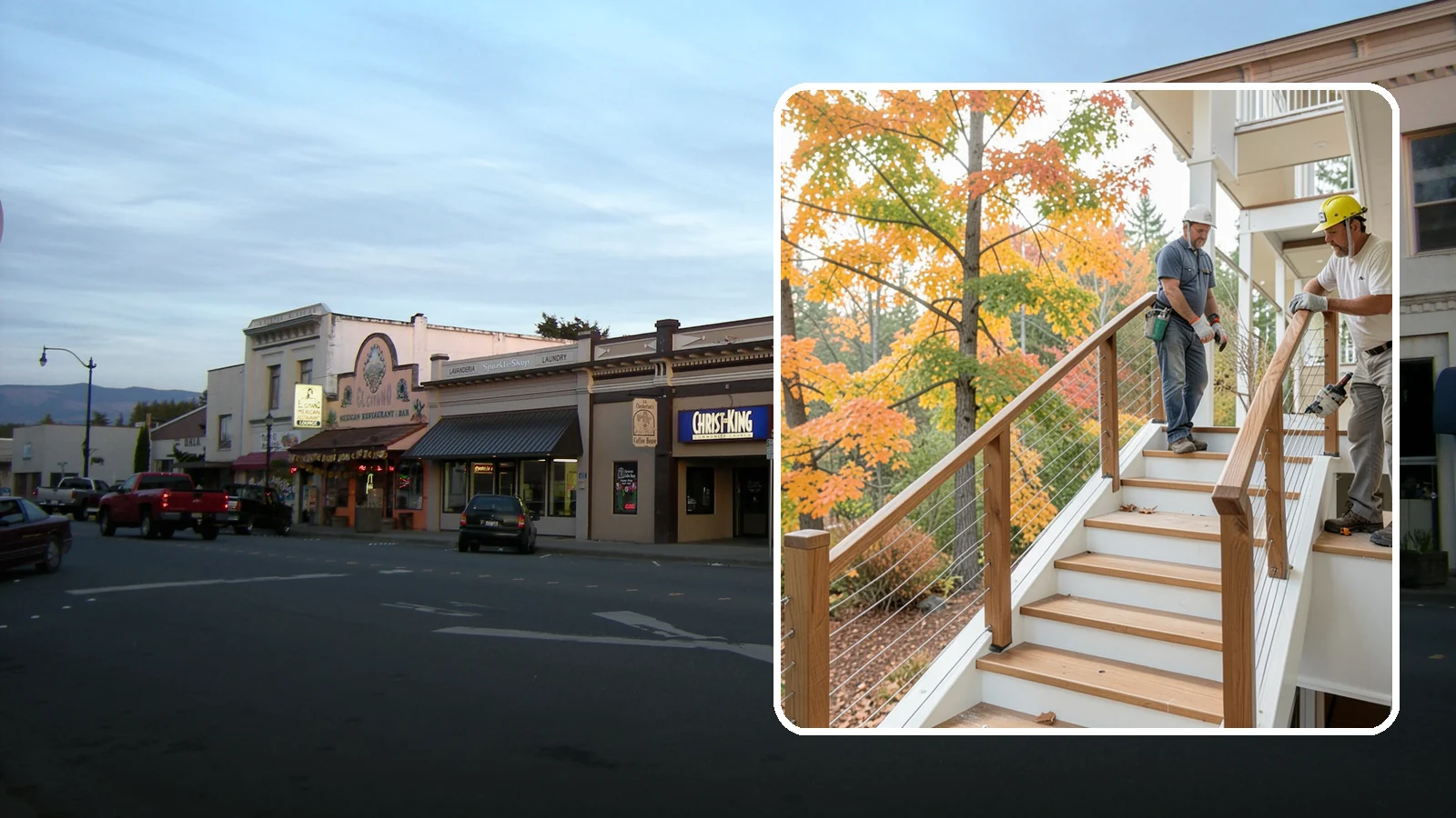 Cable Railing Installation in Burlington, Skagit County, WA - Modern stainless cable railings that preserve views while meeting safety codes.