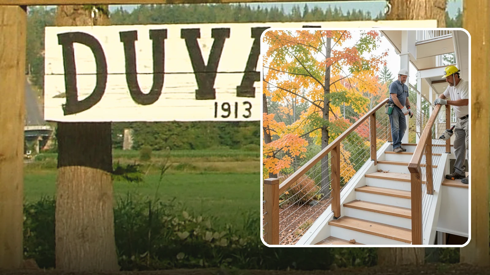 Cable Railing Installation in Duvall, King County, WA - Modern stainless cable railings that preserve views while meeting safety codes.