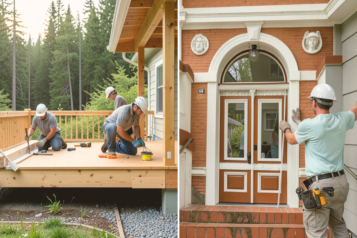 Cable Railing Installation in Fife, Pierce County, WA - Install and reinforce posts for cable tension