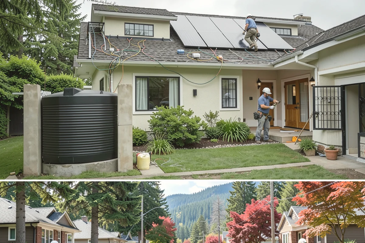 Cable Railing Installation in Hunts Point, King County, WA - Interior cable railings install year-round, while exterior runs are best set during drier weather windows.