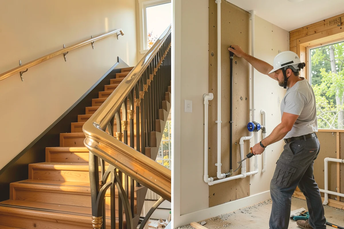 Cable Railing Installation in Lynnwood, Snohomish County, WA - Install and reinforce posts for cable tension
