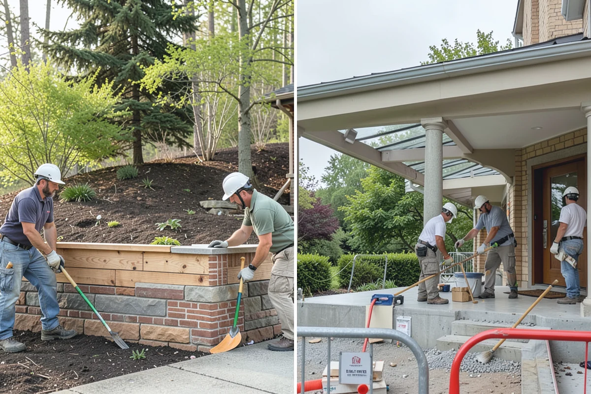 Cable Railing Installation in Marysville, Snohomish County, WA - Install and reinforce posts for cable tension