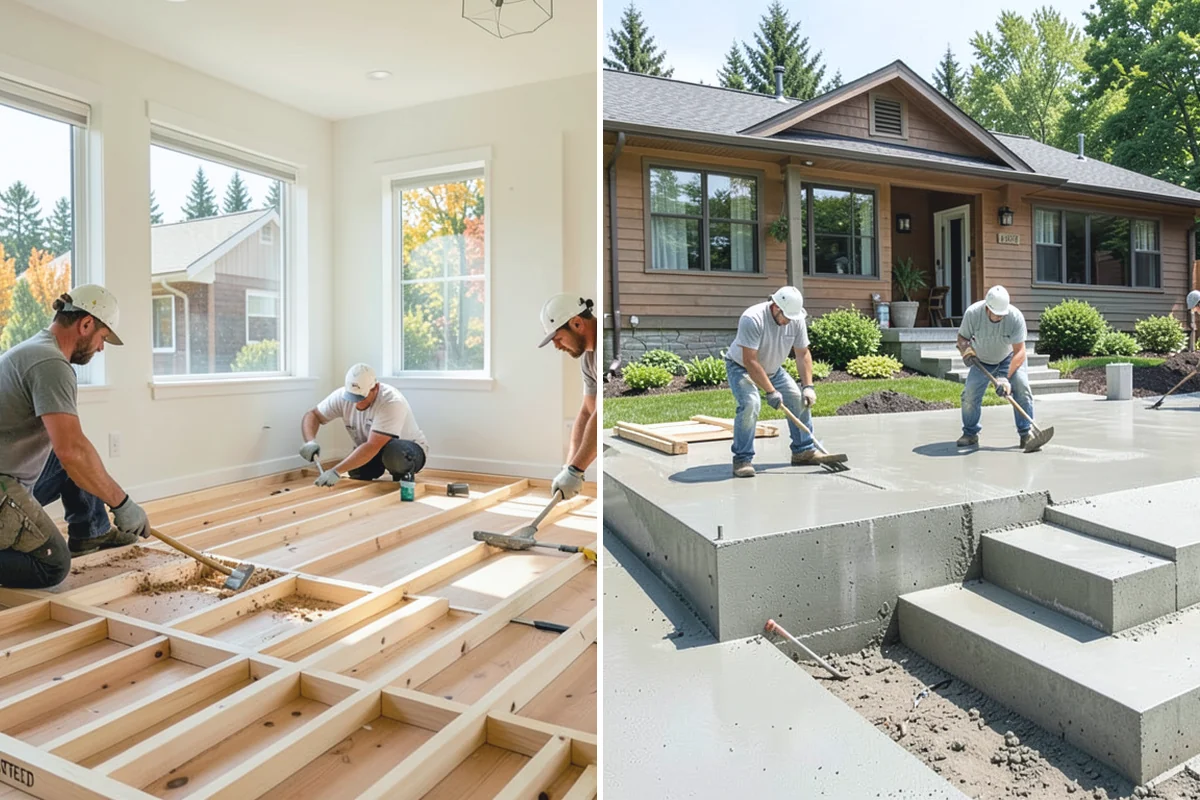 Cable Railing Installation in Medina, King County, WA - Install and reinforce posts for cable tension