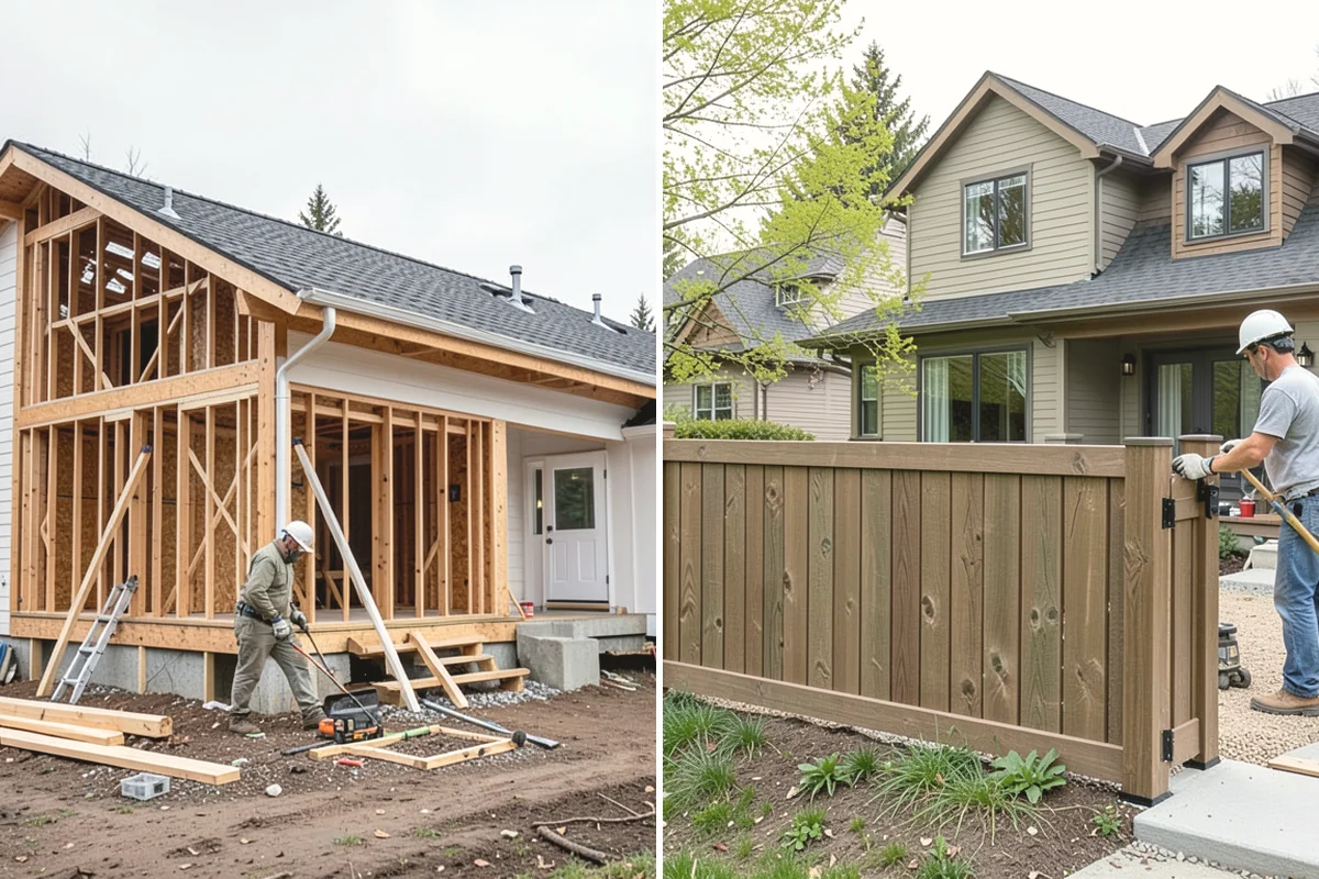 Cable Railing Installation in Monroe, Snohomish County, WA - Install and reinforce posts for cable tension