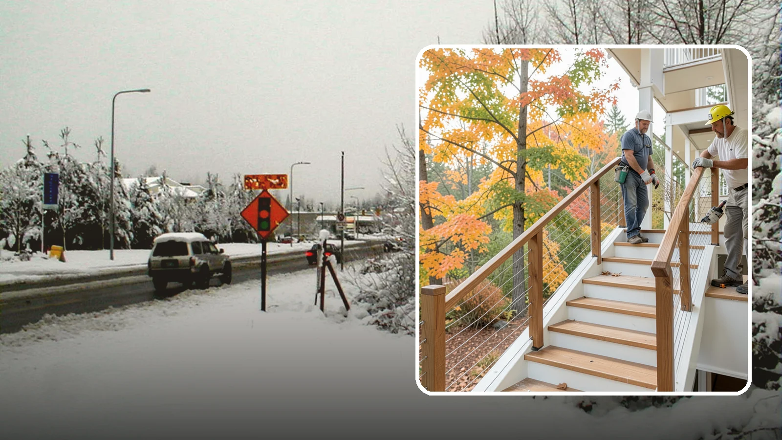 Cable Railing Installation in Newcastle, King County, WA - Modern stainless cable railings that preserve views while meeting safety codes.
