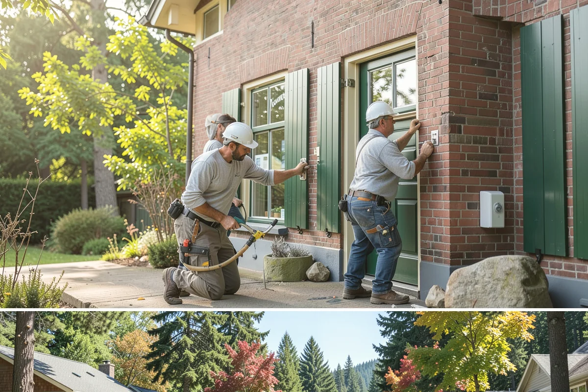 Cable Railing Installation in Orting, Pierce County, WA - Interior cable railings install year-round, while exterior runs are best set during drier weather windows.