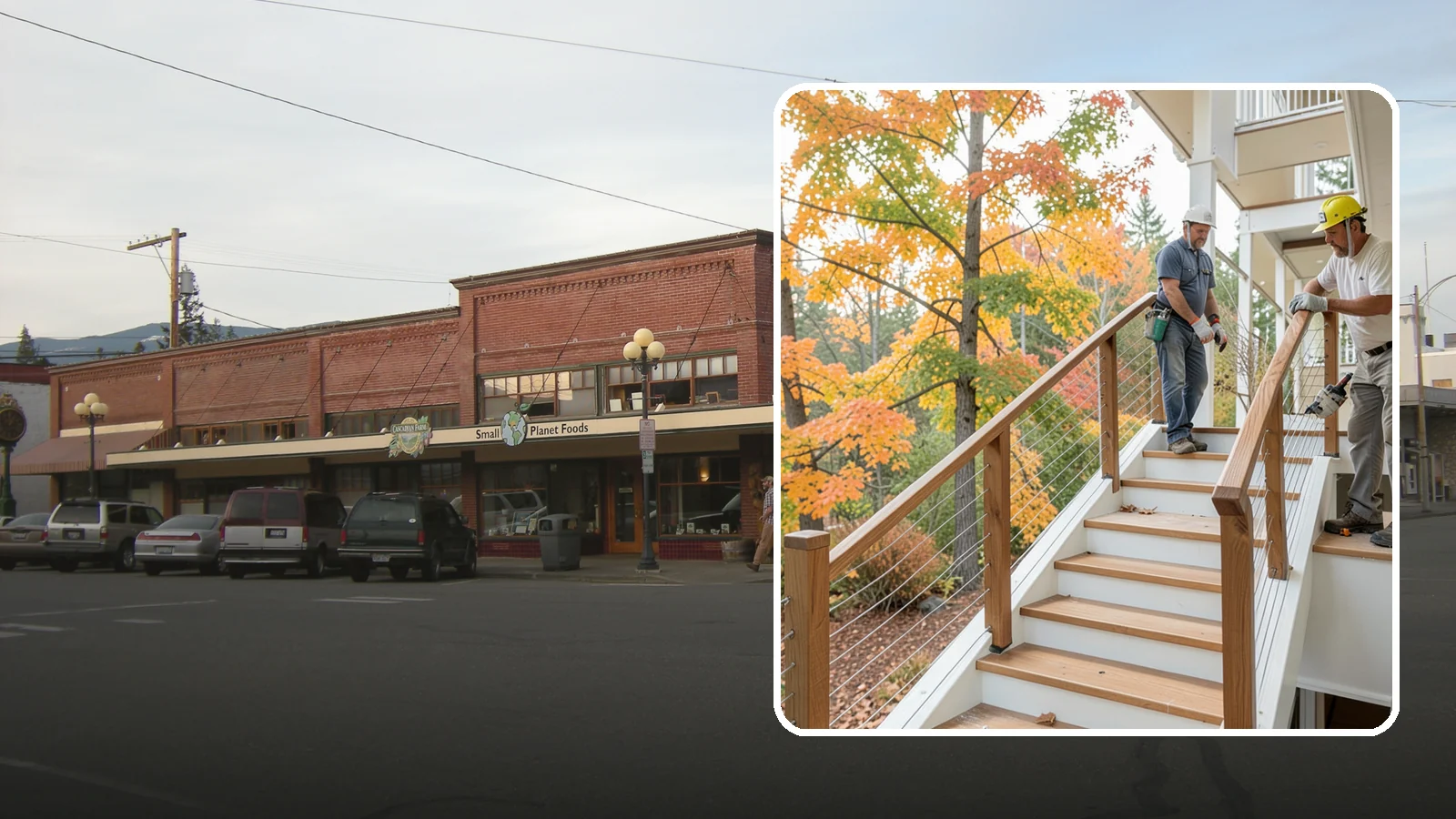 Cable Railing Installation in Sedro-Woolley, Skagit County, WA - Modern stainless cable railings that preserve views while meeting safety codes.