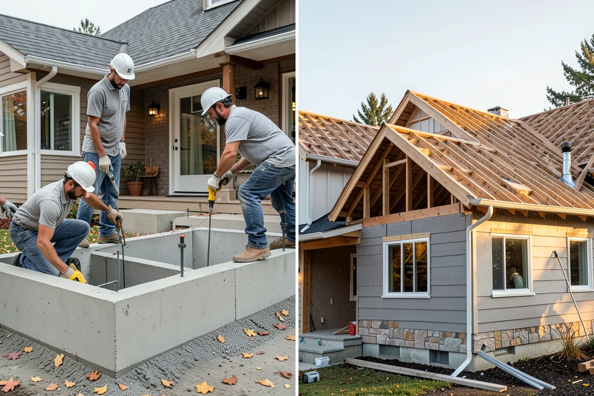 Cable Railing Installation in Shoreline, King County, WA - Install and reinforce posts for cable tension
