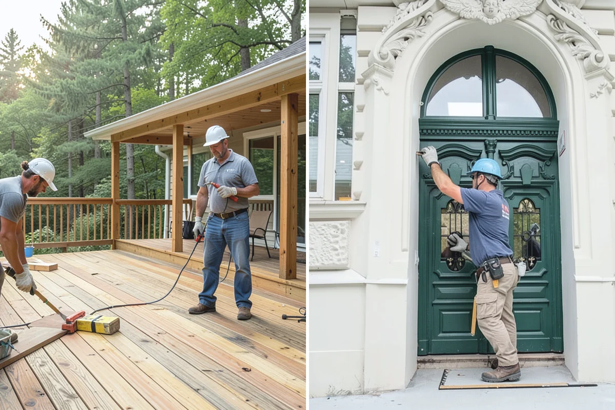 Cable Railing Installation in Skykomish, King County, WA - Install and reinforce posts for cable tension